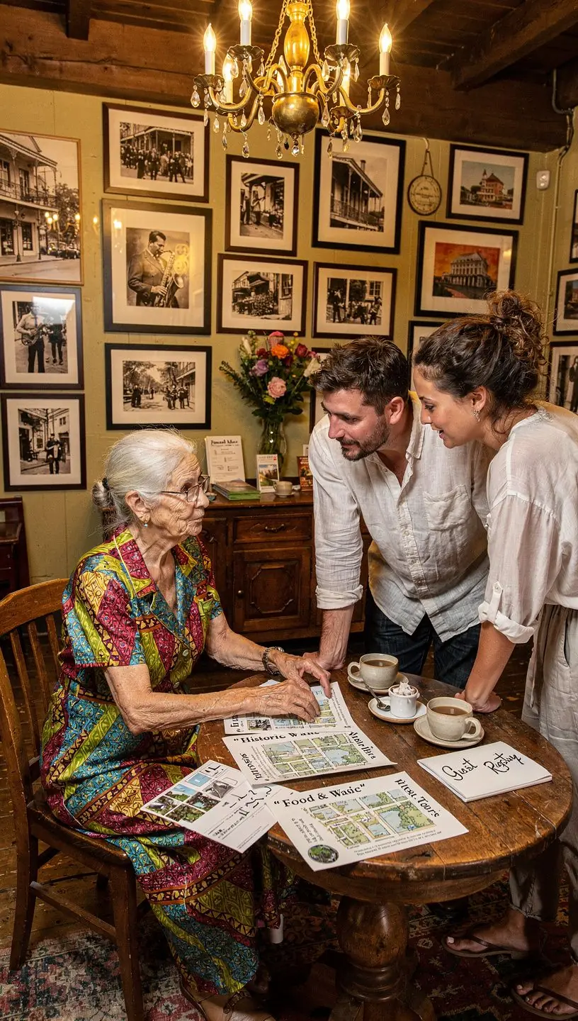 Zabytkowy budynek biura podróży w centrum miasta